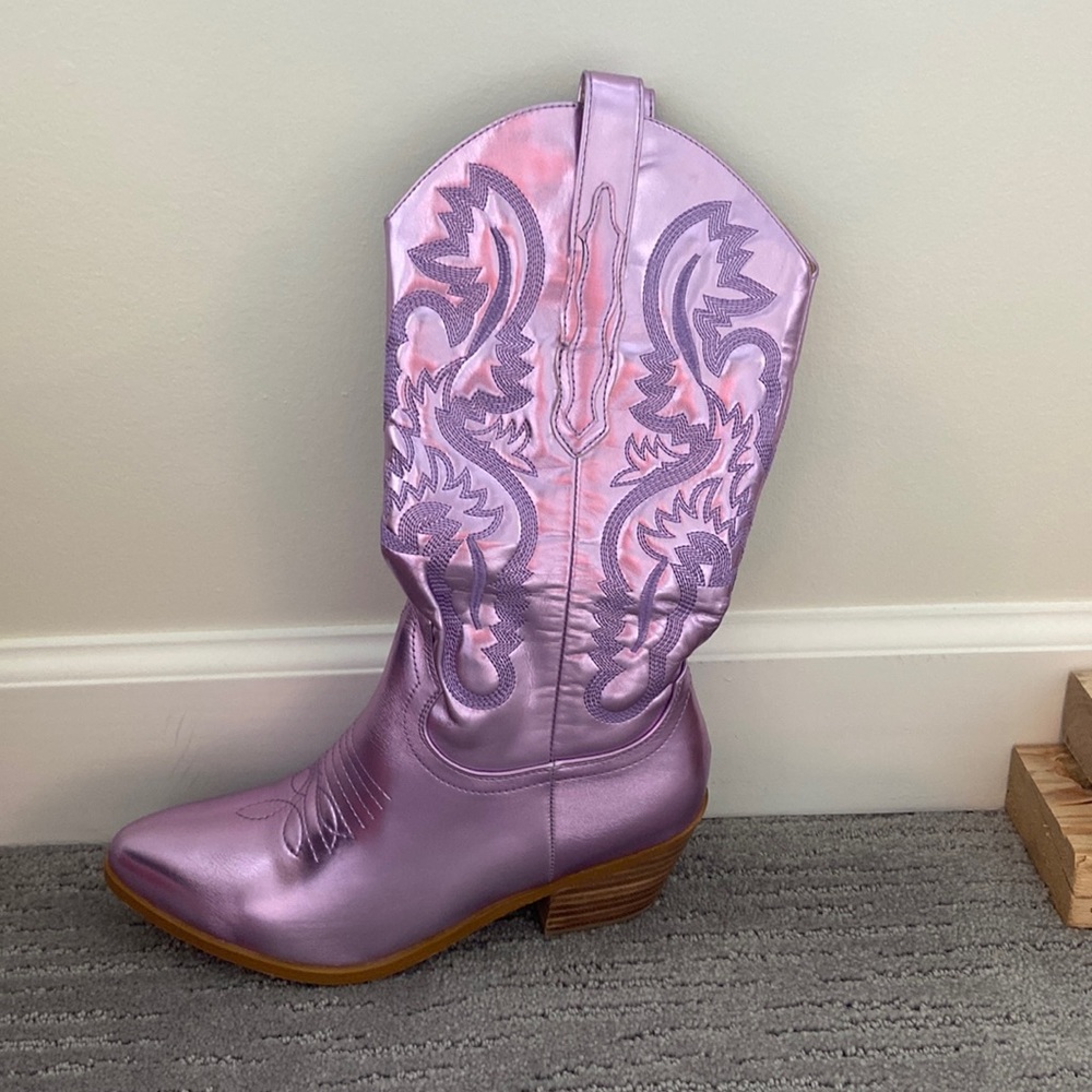 Brand New Purple Boots